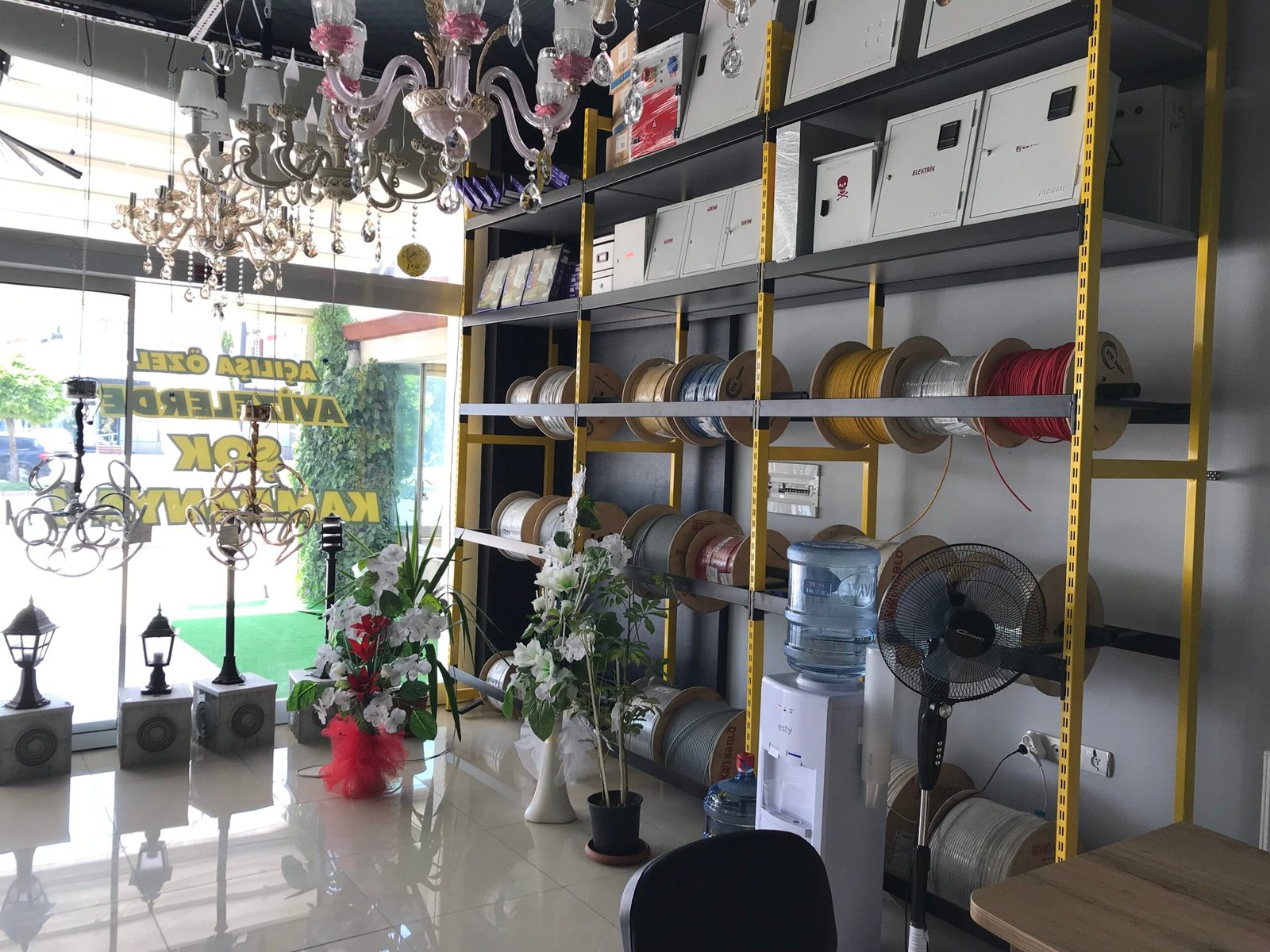 Elazığ Şentürk Elektrik FRS Mobilya Elazığ Raf Sistemleri